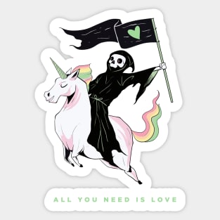 ALL YOU NEED IS LOVE Sticker